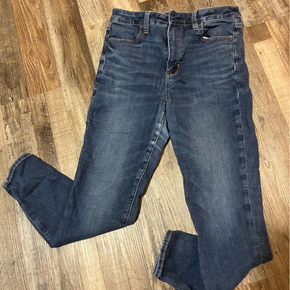 American eagle next level stretch super high rise jeggings